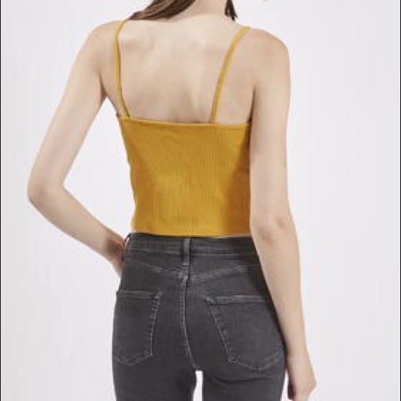 Topshop Cropped Top - Picture 2 of 3